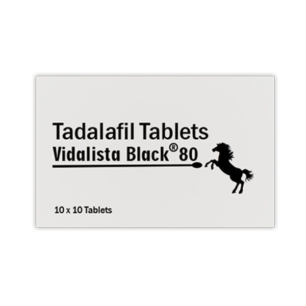 Buy Vidalista Black 80 Mg Tablets Online in UK